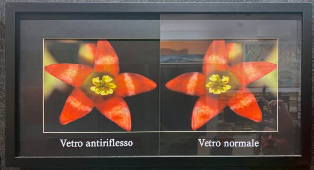 Vetro antiriflesso per quadri truvue feeling at home riventore sardegna