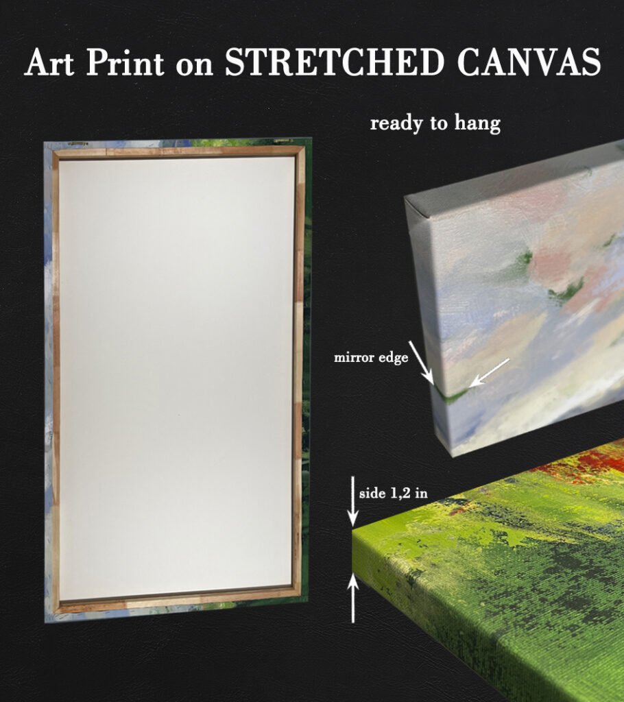 Stretched Canvas cm8x9cm 300dpi progress