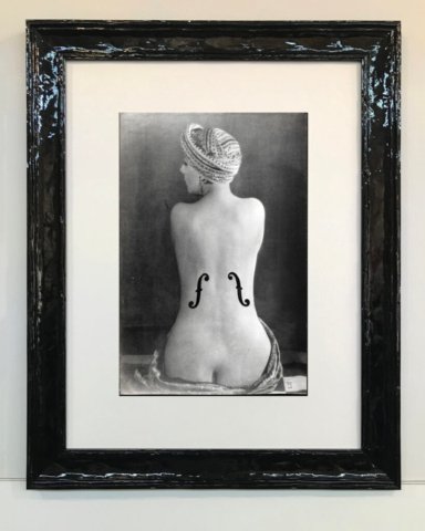 Foto Con Cornice Laccata Passpartout 1finestra