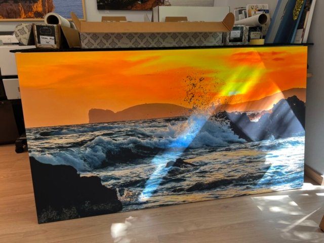 Stampa Foto Alghero Capo Caccia Onda